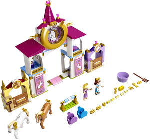 LEGO Disney Belle and Rapunzel’s Royal Stables 43195 Building Kit; Great for Inspiring Imaginative, Creative Play (239 Pieces)