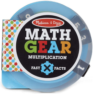 Melissa and Doug Math Gears Multiplication Game