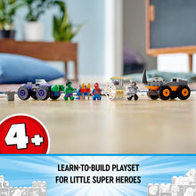 LEGO Marvel Spidey and His Amazing Friends Hulk vs. Rhino Truck Showdown 10782