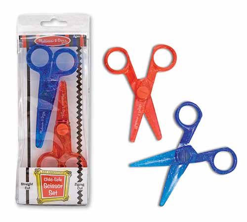 Melissa & Doug Child-Safe Scissors - Child-Friendly  