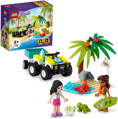 LEGO Friends Turtle Protection Vehicle 41697 Rescue Building Kit; Marine Toy Birthday Gift Grows Imaginations; for Kids Aged 6+ (90 Pieces)