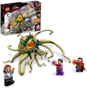 LEGO Marvel Gargantos Showdown 76205 Monster Building Kit with Doctor Strange, Wong and America Chavez for Ages 8+ (264 Pieces)