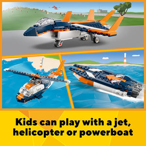 LEGO Creator 3in1 Supersonic-Jet 31126