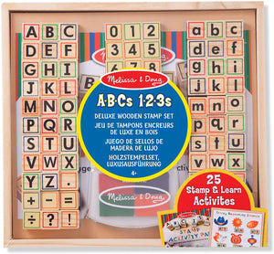 Melissa and Doug Deluxe Wooden Stamp Set - All-Star Learning Inc. - Proudly Canadian