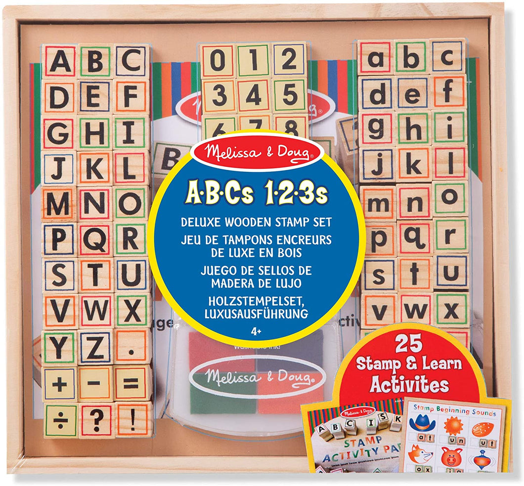 Melissa and Doug Deluxe Wooden Stamp Set - All-Star Learning Inc. - Proudly Canadian