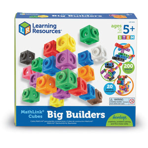 Learning Resources MathLink® Cubes Big Builders™