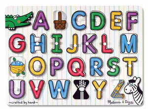 Melissa and Doug See-Inside Alphabet Peg Puzzle - All-Star Learning Inc. - Proudly Canadian