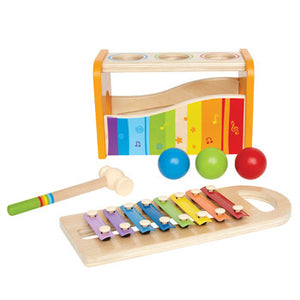 Hape Pound and Tap Bench - All-Star Learning Inc. - Proudly Canadian