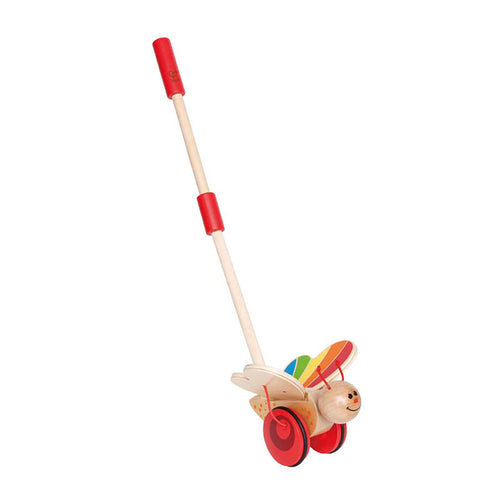 Hape Butterfly Pull & Push Toy - All-Star Learning Inc. - Proudly Canadian