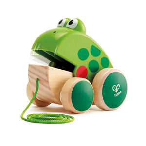 Hape Frog Pull-Along - All-Star Learning Inc. - Proudly Canadian