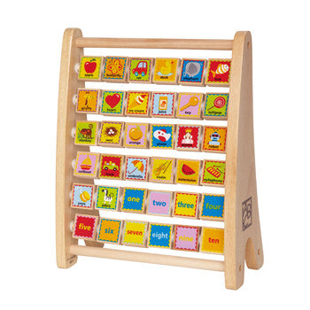 Hape Alphabet Abacus - All-Star Learning Inc. - Proudly Canadian