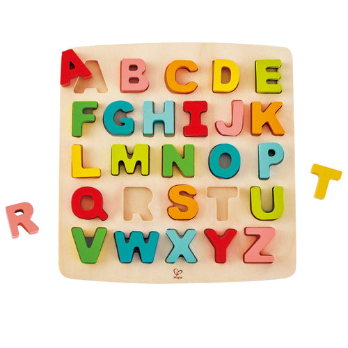 Hape Chunky Alphabet Puzzle - All-Star Learning Inc. - Proudly Canadian