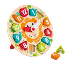 Hape Chunky Clock Puzzle - All-Star Learning Inc. - Proudly Canadian
