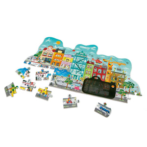 Hape Animated City Puzzle - All-Star Learning Inc. - Proudly Canadian