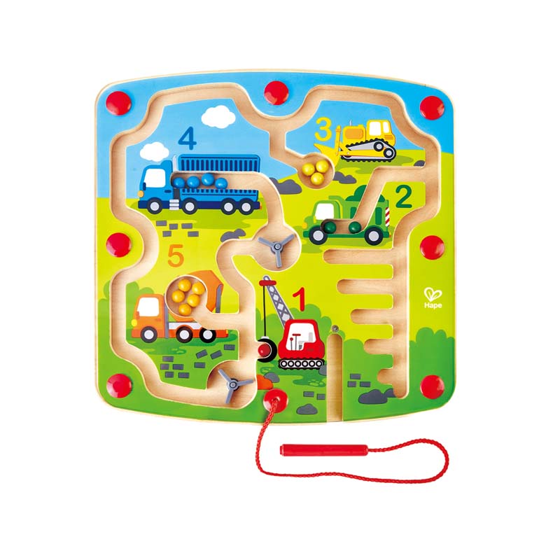 Hape Construction & Number Maze - All-Star Learning Inc. - Proudly Canadian