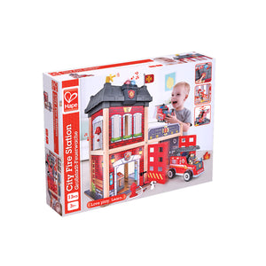 Hape Fire Station - All-Star Learning Inc. - Proudly Canadian
