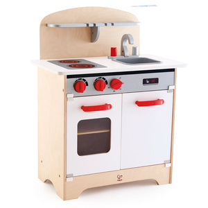 Hape NEW White Gourmet Kitchen - All-Star Learning Inc. - Proudly Canadian
