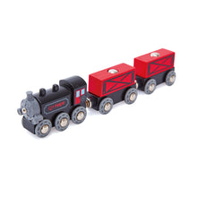 Hape Steam-Era Freight Train (Hape Railway) - All-Star Learning Inc. - Proudly Canadian