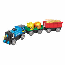 Hape Battery Powered Rolling-Stock Set (Hape Railway) - All-Star Learning Inc. - Proudly Canadian