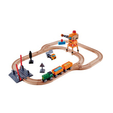 Hape Cross & Crane Set (Hape Railway) - All-Star Learning Inc. - Proudly Canadian