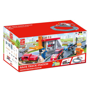 Hape Race Track Station - All-Star Learning Inc. - Proudly Canadian