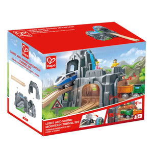 Hape Light and Sound Mountain Tunnel Set - All-Star Learning Inc. - Proudly Canadian