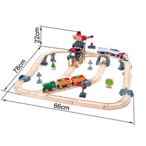 Hape Mining Loader Set (Hape Railway) - All-Star Learning Inc. - Proudly Canadian