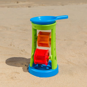 Hape Double Sand And Water Wheel - All-Star Learning Inc. - Proudly Canadian
