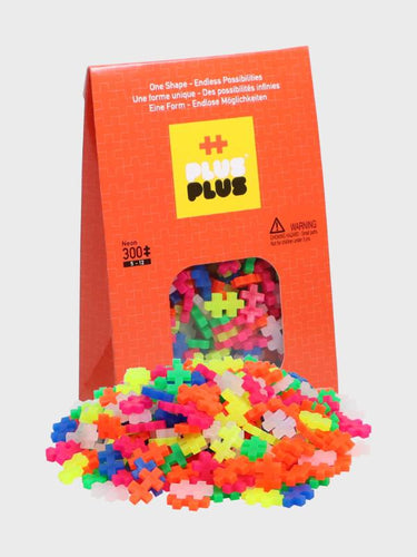 Plus Plus Neon Color Mix - 300 Pieces