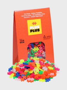 Plus Plus Neon Color Mix - 300 Pieces