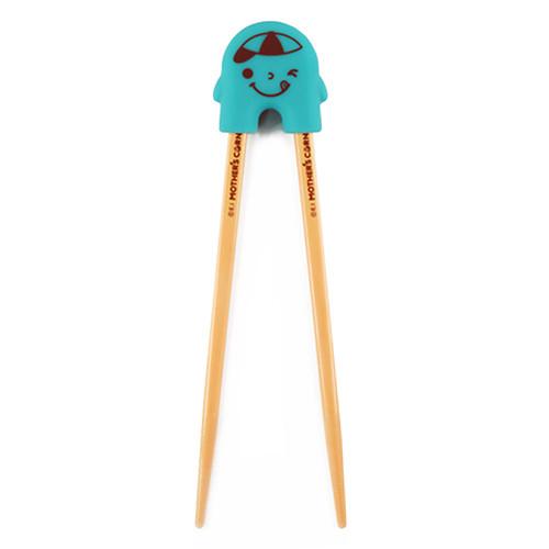 Mother's Corn Rice 2 See U Chopsticks Training Set - Blue - All-Star Learning Inc. - Proudly Canadian