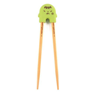 Mother's Corn Rice 2 See U Chopsticks Training Set - Green - All-Star Learning Inc. - Proudly Canadian