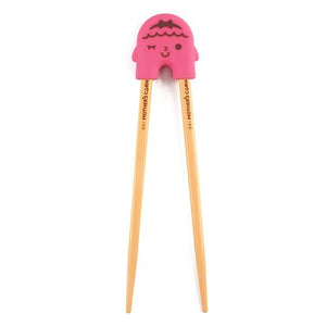 Mother's Corn Rice 2 See U Chopsticks Training Set - Pink - All-Star Learning Inc. - Proudly Canadian