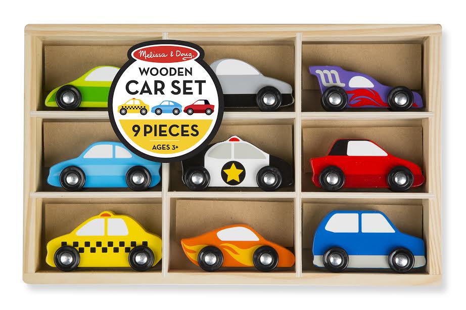 Melissa and Doug Wooden Cars Set - All-Star Learning Inc. - Proudly Canadian