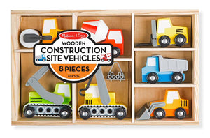 Melissa and Doug Wooden Construction Site Vehicles - All-Star Learning Inc. - Proudly Canadian