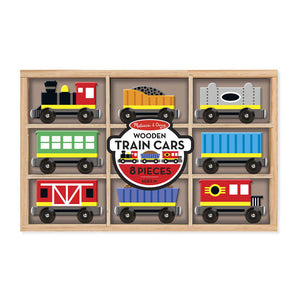 Melissa and Doug Wooden Train Cars - All-Star Learning Inc. - Proudly Canadian
