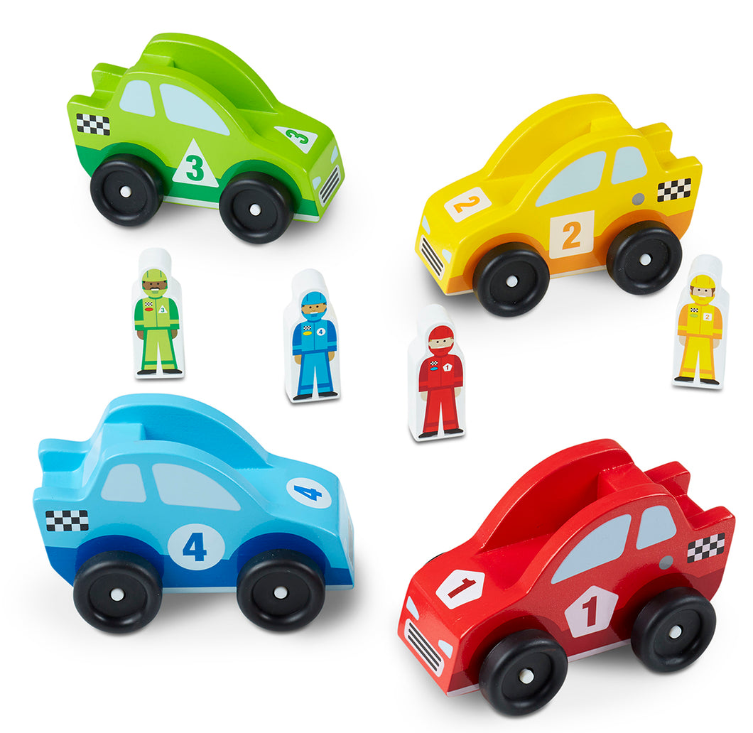 Melissa and Doug Race Car Vehicle Set - All-Star Learning Inc. - Proudly Canadian