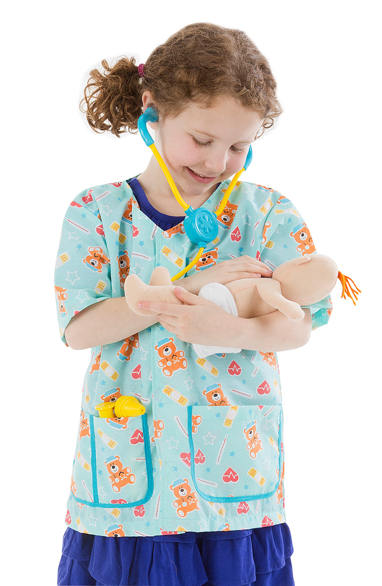 Melissa and Doug Pediatric Nurse Role Play Costume Set - All-Star Learning Inc. - Proudly Canadian