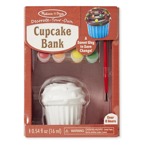 Melissa and Doug Decorate-Your-Own Cupcake Bank - All-Star Learning Inc. - Proudly Canadian