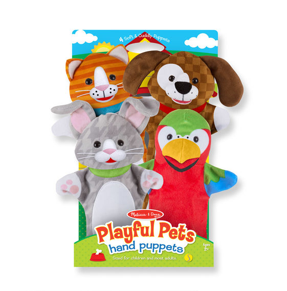 Melissa and Doug Playful Pets Hand Puppets - All-Star Learning Inc. - Proudly Canadian