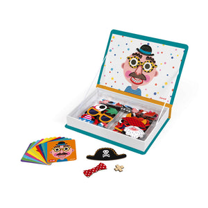 Janod Boy's Crazy Faces Magnetibook - All-Star Learning Inc. - Proudly Canadian