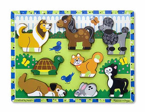 Melissa and Doug Pets Chunky Puzzle - All-Star Learning Inc. - Proudly Canadian
