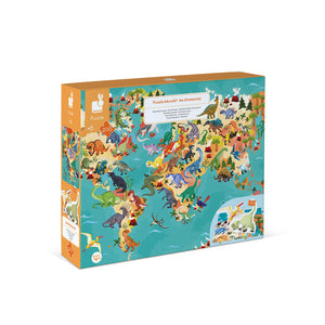 Janod 200 pc Educational Puzzle The Dinosaurs