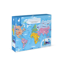 Janod 350 pc 3D Educational Puzzle World Curiosities