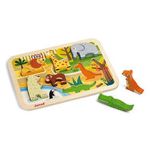 Janod Chunky Puzzle Zoo 7 Pieces (Wood)