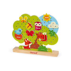Janod Lace-Up Tree (Wood) - All-Star Learning Inc. - Proudly Canadian