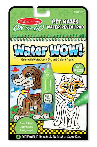 Melissa and Doug Water Wow! Pet Mazes - All-Star Learning Inc. - Proudly Canadian
