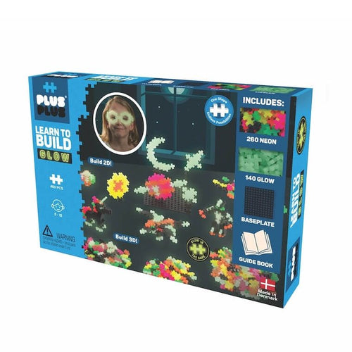 Plus-Plus Learn To Build - Glow in the Dark - All-Star Learning Inc. - Proudly Canadian