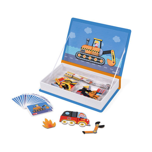Janod Racers Magnetibook - All-Star Learning Inc. - Proudly Canadian