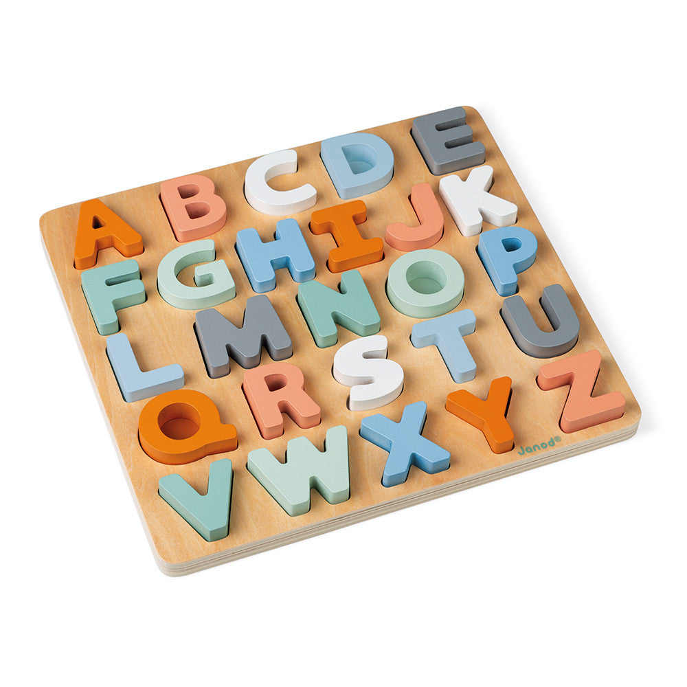 Janod Sweet Cocoon Alphabet Puzzle